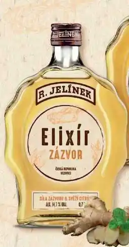 BENE Nápoje R. JELÍNEK Elixír ZÁZVOR 0,7L nabídka
