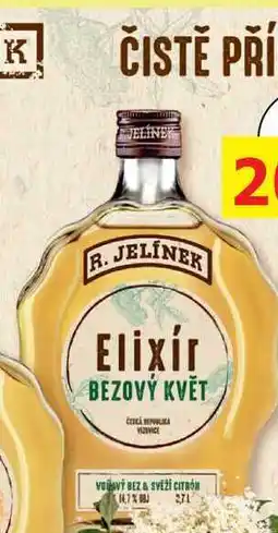BENE Nápoje R. JELÍNEK Elixír BEZOVÝ KVĚT 0,7L nabídka