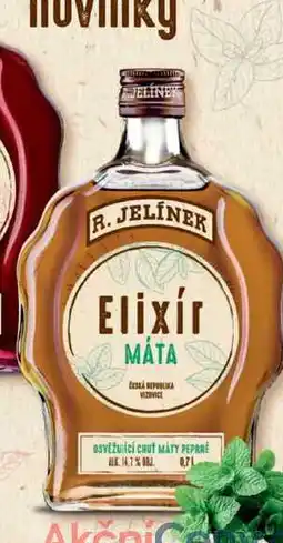 BENE Nápoje R. JELÍNEK Elixír MÁTA 0,7L nabídka