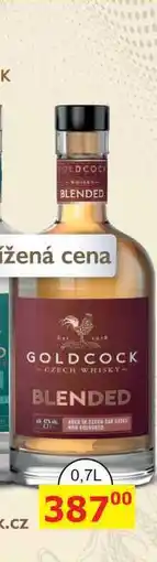 BENE Nápoje Gold Cock Blended 0,7l 42% nabídka