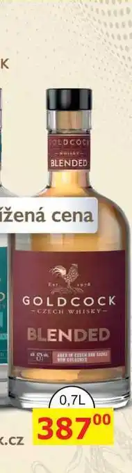 BENE Nápoje Gold Cock Blended 0,7l 42% nabídka