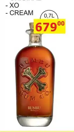 BENE Nápoje Bumbu Original 0,7l 40% nabídka