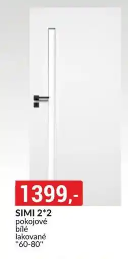 Baumax SIMI 2*2 pokojové bílé lakované nabídka