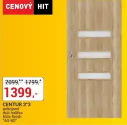 Baumax CENTUR 3*3 pokojové dub halifax fólie finish "60-80" nabídka