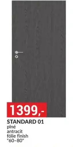 Baumax STANDARD 01 plné antracit fólie finish "60-80" nabídka