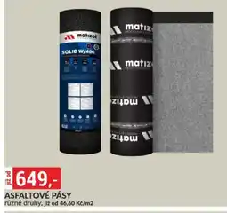 Baumax Asfaltové pásy nabídka