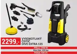 Baumax Vysokotlaký cistic dive extra 135 nabídka