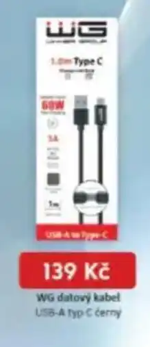 Baumax WG datový kabel USB-A typ C černý nabídka