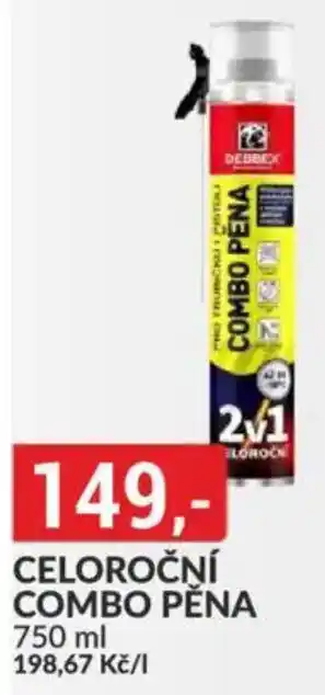 Baumax Celoroční combo pěna nabídka