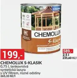 Baumax Chemolux s-klasik nabídka