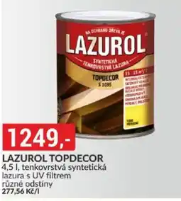 Baumax Lazurol topdecor nabídka