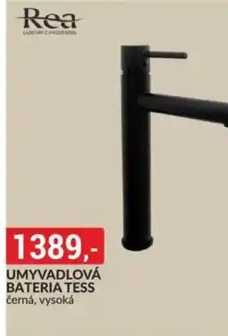 Baumax Umyvadlová bateria tess černá, vysoká nabídka