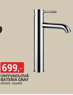Baumax Umyvadlová bateria graf chrom, vysoká nabídka