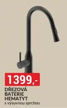 Baumax Dřezová baterie hematyt nabídka