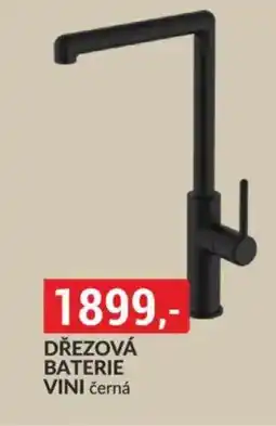 Baumax Dřezová baterie vini černá nabídka