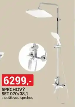 Baumax Sprchový set 070/38,1 s dešťovou sprchou nabídka