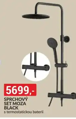Baumax Sprchový set moza black nabídka