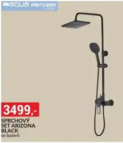 Baumax Sprchový set arizona black nabídka