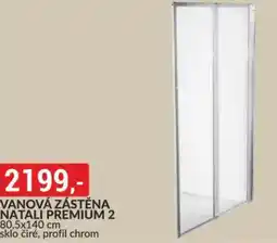 Baumax Vanová zástěna natali premium 2 nabídka