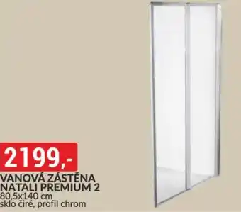 Baumax Vanová zástěna natali premium 2 nabídka
