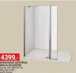 Baumax Sprchová zástěna walk-in dafne nabídka