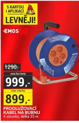 Baumax Prodlužovací kabel na bubnu nabídka