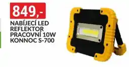 Baumax Nabíjecí led reflektor pracovní 10w konnoc s-700 nabídka