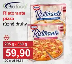 PLUS JIP Dr.Oetker Ristorante pizza nabídka