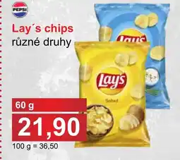 PLUS JIP Lay's chips nabídka