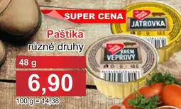 PLUS JIP Paštika nabídka