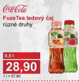 PLUS JIP Fuze Tea ledový čaj nabídka