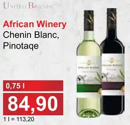 PLUS JIP African Winery Chenin Blanc, Pinotage nabídka