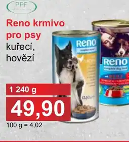PLUS JIP Reno krmivo pro psy kuřecí, hovězí nabídka