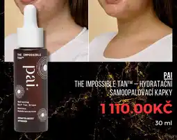 Sephora PAI The impossible tan – hydratační samoopalovací kapky nabídka