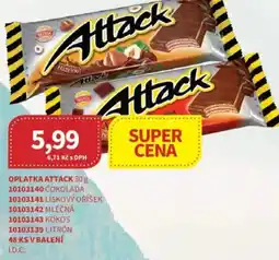 Kubík potraviny Oplatka attack nabídka