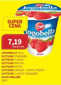 Kubík potraviny Jogobella nabídka