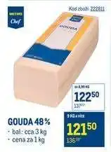 Makro Gouda 48% nabídka