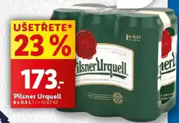 Lidl Pilsner Urquell nabídka