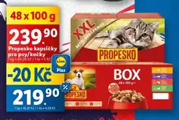 Lidl PROPESKO Kapsičky pro psy/ kočky nabídka