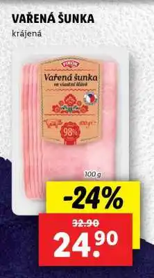 Lidl Vařená šunka nabídka