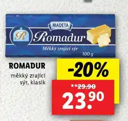 Lidl Romadur nabídka