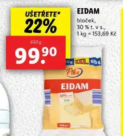 Lidl Eidam nabídka