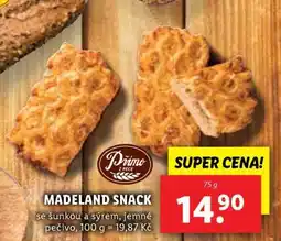 Lidl MADELAND SNACK nabídka