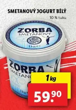 Lidl Smetanový jogurt bílý nabídka