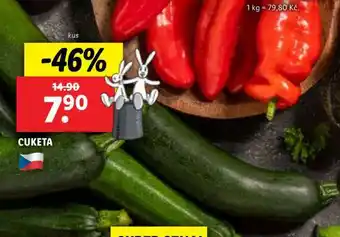 Lidl CUKETA nabídka