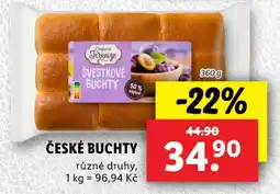 Lidl České buchty nabídka