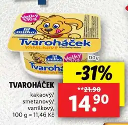 Lidl Tvaroháček nabídka