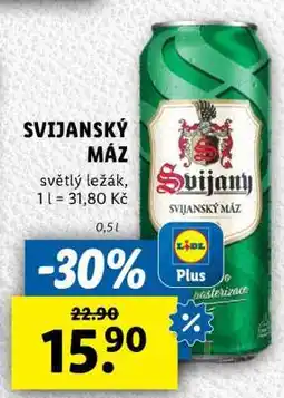 Lidl Svijanský Máz nabídka