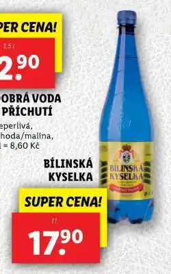 Lidl Bílinská kyselka nabídka