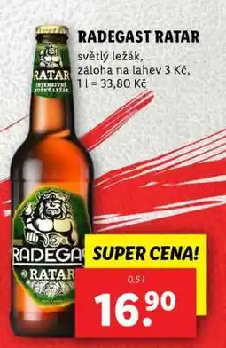 Lidl Radegast Ratar nabídka